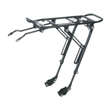 Багажник Алюмiнiй 24-29" на пір'я KAIWEI KW-667-01 чорний регульоване кріплення