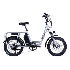 Велосипед з електроприводом 20" AL Dorozhnik ADAMANT HDD рама-18,5" 48B 17.5А*г 750Вт срiблястий 2026 Велосипед з електроприводом 20" AL Dorozhnik ADAMANT HDD рама-18,5" 48B 17.5А*г 750Вт срiблястий 2026