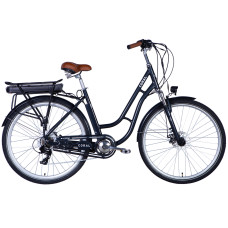 Велосипед з електроприводом 28" AL Dorozhnik eCORAL DD FR рама-19" 48B 17.5А*г 500Вт темно-сірий 2026