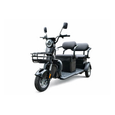 Електроскутер триколісний SPACE SHUTTLE XL 8" 72B 1000Вт барабан/барабан чорний 2026 Електроскутер триколісний SPACE SHUTTLE XL 8" 72B 1000Вт барабан/барабан чорний 2026