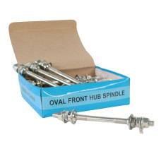 Вісь втулки передн. 8*140мм насипний с гайками срiблястий (12 шт)