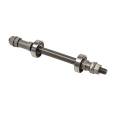 Вісь втулки задн. 10*180мм пром. підшипник 6200 с гайками SF-C12 чорний (4 шт)