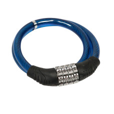 Замок тросовий кодовий VLT PJ-098 650мм *12мм синій AM (брендоване пакування) Замок тросовий кодовий VLT PJ-098 650мм *12мм синій AM (брендоване пакування)