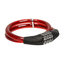 Замок тросовий кодовий VLT PJ-098 650мм *12мм червоний AM (брендоване пакування) Замок тросовий кодовий VLT PJ-098 650мм *12мм червоний AM (брендоване пакування)