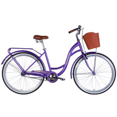 Велосипед ST 26" Dorozhnik AQUAMARINE BH рама-17" фіолетовий 2025
