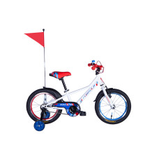 Велосипед ST 16" Formula RACE BH рама-8,5" білий з червоним та синім 2025 Велосипед ST 16" Formula RACE BH рама-8,5" білий з червоним та синім 2025