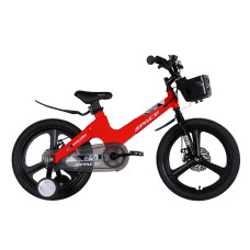 Велосипед MG 18" SPACE KID MOON DD рама-10,6" червоний 2026 Велосипед MG 18" SPACE KID MOON DD рама-10,6" червоний 2026