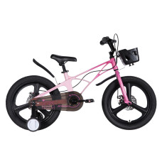 Велосипед MG 18" SPACE KID ANDROMEDA DD рама-10" рожево-малиновий 2026 Велосипед MG 18" SPACE KID ANDROMEDA DD рама-10" рожево-малиновий 2026