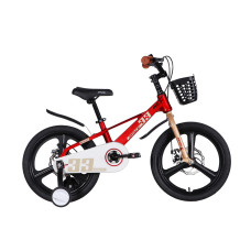 Велосипед MG 18" SPACE KID ORION DD рама-10" червоний з сірим 2026 Велосипед MG 18" SPACE KID ORION DD рама-10" червоний з сірим 2026