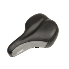 Сідло з замком 265*185 мм AZ-301 чорний з сірим Сідло з замком 265*185 мм AZ-301 чорний з сірим