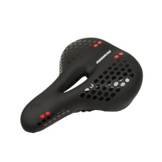 Сідло з замком 270*195 мм AZ-N5 чорний з червоним Сідло з замком 270*195 мм AZ-N5 чорний з червоним