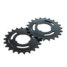 Зірка гальмівної втулки Сталь 22Т чорний для велосипеда Україна (10 шт)