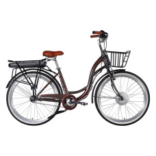 Велосипед уцінений з електроприводом 26" ST Dorozhnik eAQUAMARINE BH рама-17" 36B 13А*г 500Вт сірий YS 7810 з кошиком 2026 Велосипед уцінений з електроприводом 26" ST Dorozhnik eAQUAMARINE BH рама-17" 36B 13А*г 500Вт сірий YS 7810 з кошиком 2026