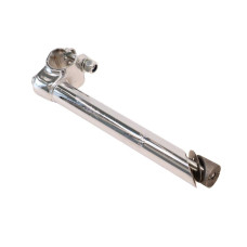 Виніс керма Сталь різьб. 1" 25.4мм довжина - 200мм CB-05A срiблястий Виніс керма Сталь різьб. 1" 25.4мм довжина - 200мм CB-05A срiблястий