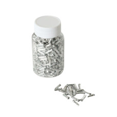 Кінцевик троса AL срiблястий (банка 500 шт)