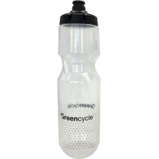 Фляга 1,0 Green Cycle GBT-520 с увеличенным клапаном, прозрачная