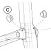 Комплект вставок (подшипников скольжения) для подвески Cannondale K36162 (Topstone Crb 2023+)