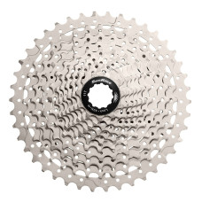 Кассета 11-k 11-46T SUN RACE MS7 MTB, стальной паук, Metallic Silver