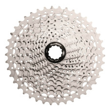 Кассета 11-k 11-51T SUN RACE MS8 MTB, алюминиевый паук, Metallic Silver