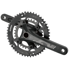 Комплект шатунов PROWHEEL RPL-521-TT, (11S / 10S / 9S), 175mm, 48T/32T black