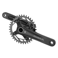 Комплект шатунов PROWHEEL CHARM-FD04S-TT, (11S / 10S / 9S), 175mm, 34T black