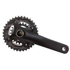 Комплект шатунов PROWHEEL VORTEX-551-TT (10S) 170mm, 22/36T black