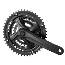 Комплект шатунов PROWHEEL TY-CM90, (8S / 7S), 175mm, 48/38/28T black