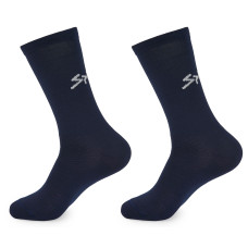 Носки Spiuk Anatomic Long синие р 43-47 (2 пары в упаковке)