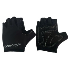 Перчатки Green Cycle Grid без пальцев XS-S черные