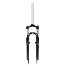 Вилка 27.5" Амортизаційна з локаутом сталь 1-1/8" disc/v-br безрізьб. під ексцентрик шток-260мм travel-100мм FSD LJ-536M чорний