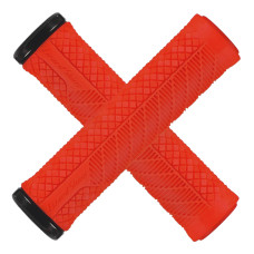 Грипсы Lizard Skins CHARGER EVO 136мм, с одним замком, Fire Red