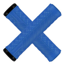 Грипсы Lizard Skins CHARGER EVO 136мм, с одним замком, Electric Blue