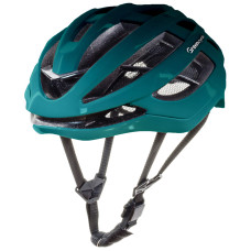 Шлем Green Cycle ROCX размер 54-58см зелено-черный глянец