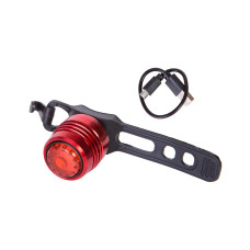 Мигалка  BEcool BC-TL5398 червоний червоне світло USB Алюмiнiй AM (брендоване пакування)