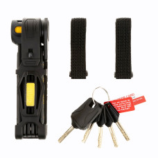 Замок складной Onguard K9 Heavy Duty Combo, 75см, 5 ключей, короб-держатель на раму