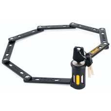 Замок складной Onguard K9 Heavy Duty, 112см, прорезиненный короб-держатель на раму, 5 ключей