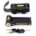 Замок складной Onguard K9 Heavy Duty, 112см, прорезиненный короб-держатель на раму, 5 ключей