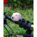 Детский фонарь Green Cycle Piglet, 300 люмен, 3 режима, + гудок с 5 звуками, розовый