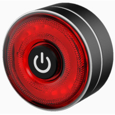 Мигалка задняя Green Cycle Halo, COB LED, 80 Люмен; 6 режимов