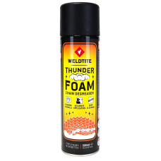 Очиститель трансмиссии Weldtite 03097 Thunder Foam Chain Degreaser, пенный, 500мл