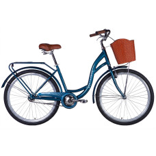 Велосипед ST 26" Dorozhnik AQUAMARINE BH рама-17" темно-синій 2026