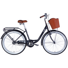 Велосипед ST 26" Dorozhnik LUX Velosteel рама-17" темно-сірий 2026