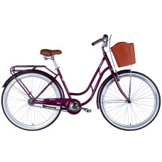 Велосипед ST 28" Dorozhnik RETRO Velosteel рама-19" малиновий 2026