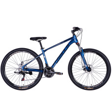 Велосипед AL 27.5" Formula MOTION DD FR рама-16" синiй з чорним 2026