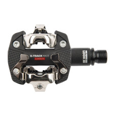 Педали Look X-TRACK RACE CARBON, карбон, ось chromoly 9/16", черная