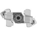 Педали Look X-TRACK POWER DUAL алюминий, ось chromoly 9/16", серебристые