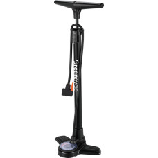 Насос напольный Green Cycle GPF-055 стальной корпус, с манометром, Presta+Schrader, 160psi