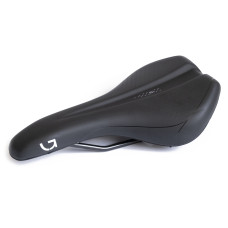 Седло Green Cycle Active 150, стальные рейлы, черное Седло Green Cycle Active 150, стальные рейлы, черное