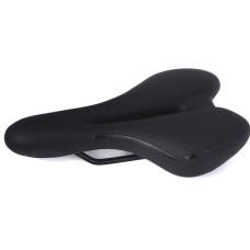Седло Green Cycle GCS-2605, 280мм x 160мм, стальные рейлы, черное Седло Green Cycle GCS-2605, 280мм x 160мм, стальные рейлы, черное