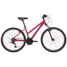 Велосипед 26" Pride STELLA 6.1 рама - XS бордовый (задний и передний переключатели и манетка - MICROSHIFT) A3